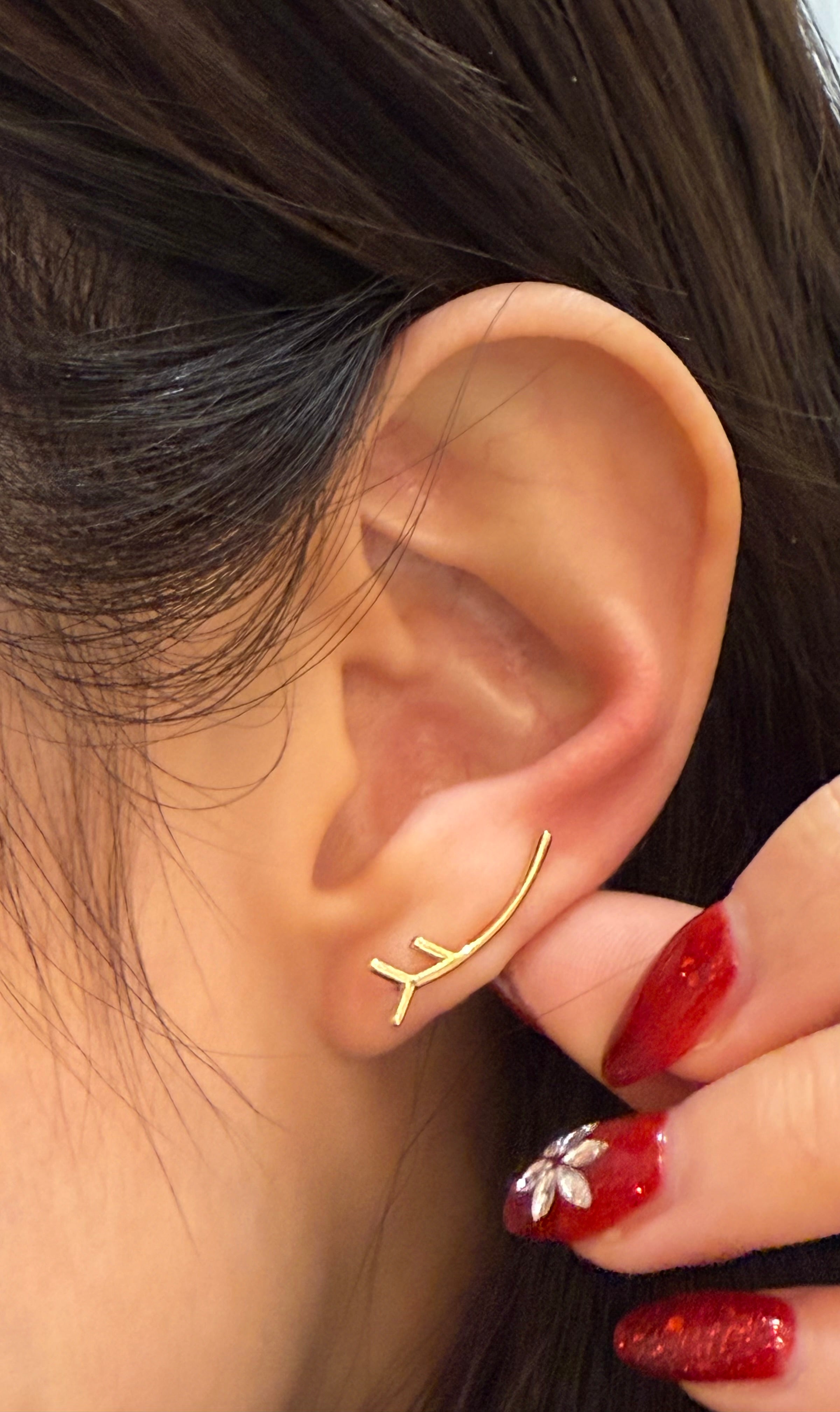 Climber earring